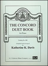 Concord Duet Book #1 piano sheet music cover